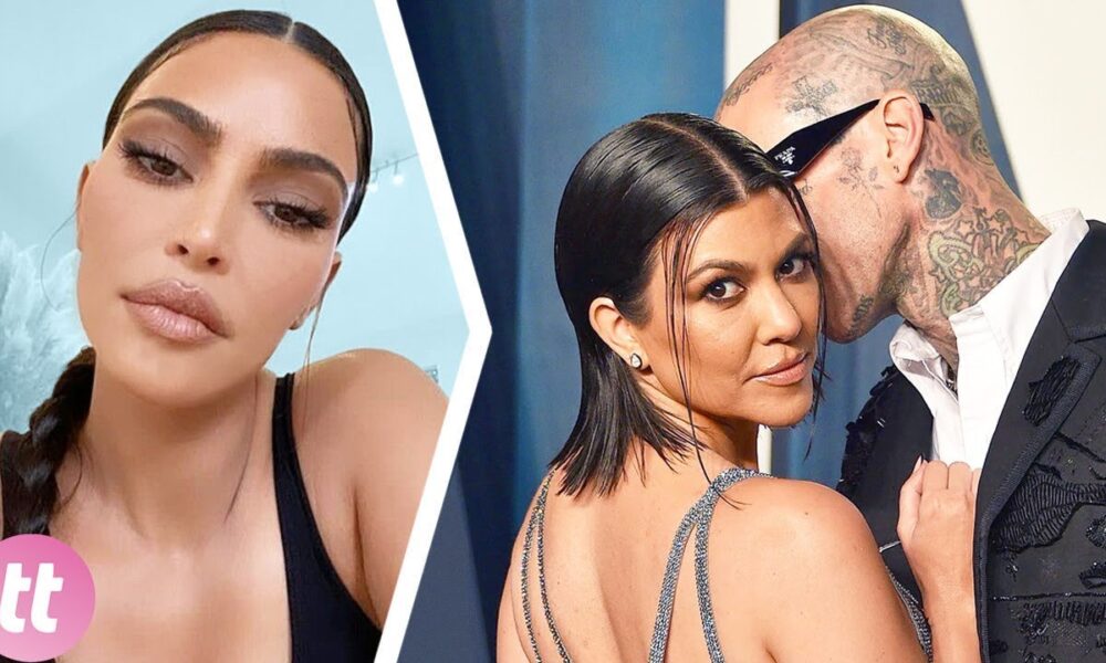 KIM Kardashian IS JELOUSLY  of  KOURTNEY’S MARRIAGE WITH TRAVIS