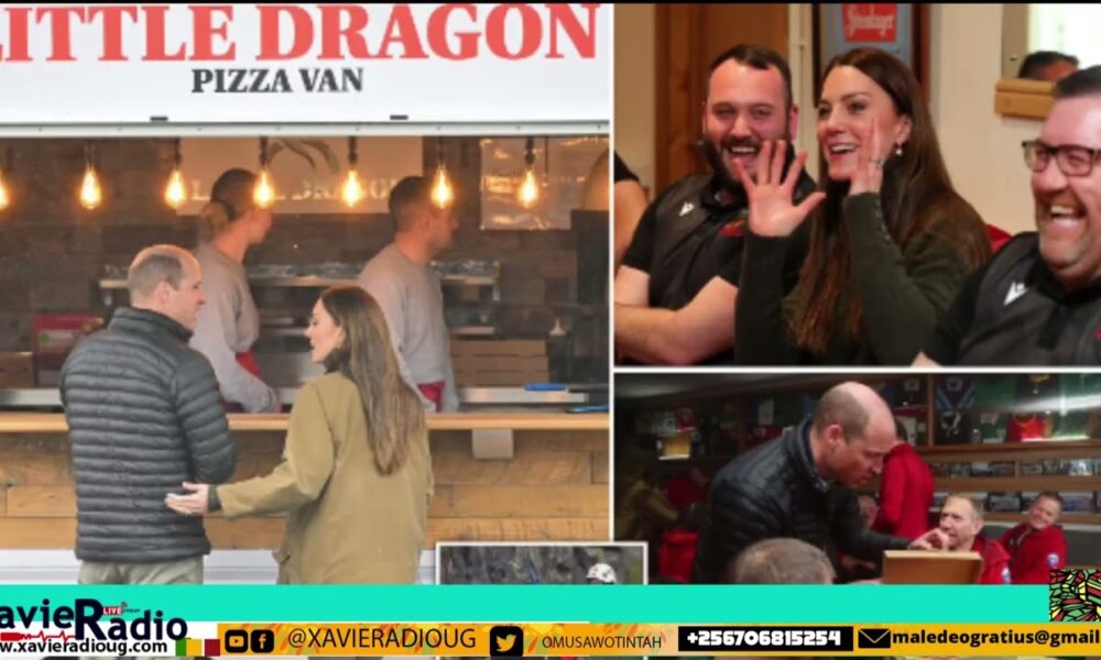 Kate Middleton & Prince William Deliver PIZZA