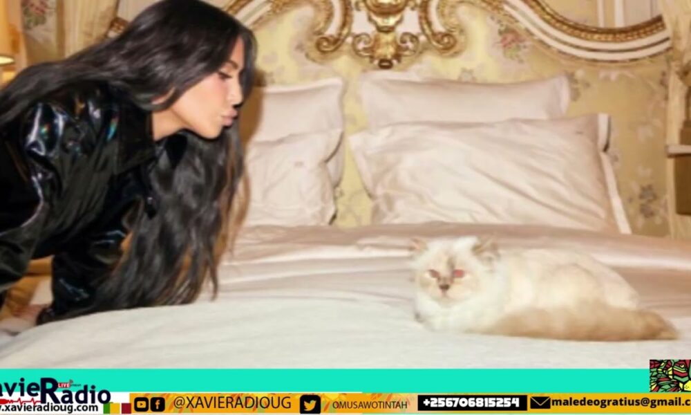 Kim Kardashian preps for Met Gala 2023 with Karl Lagerfeld’s cat, Choupette