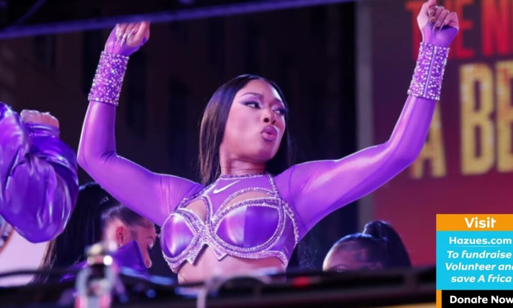 Megan Thee Stallion Shines in Electrifying New Year’s Rockin’ Eve Performance