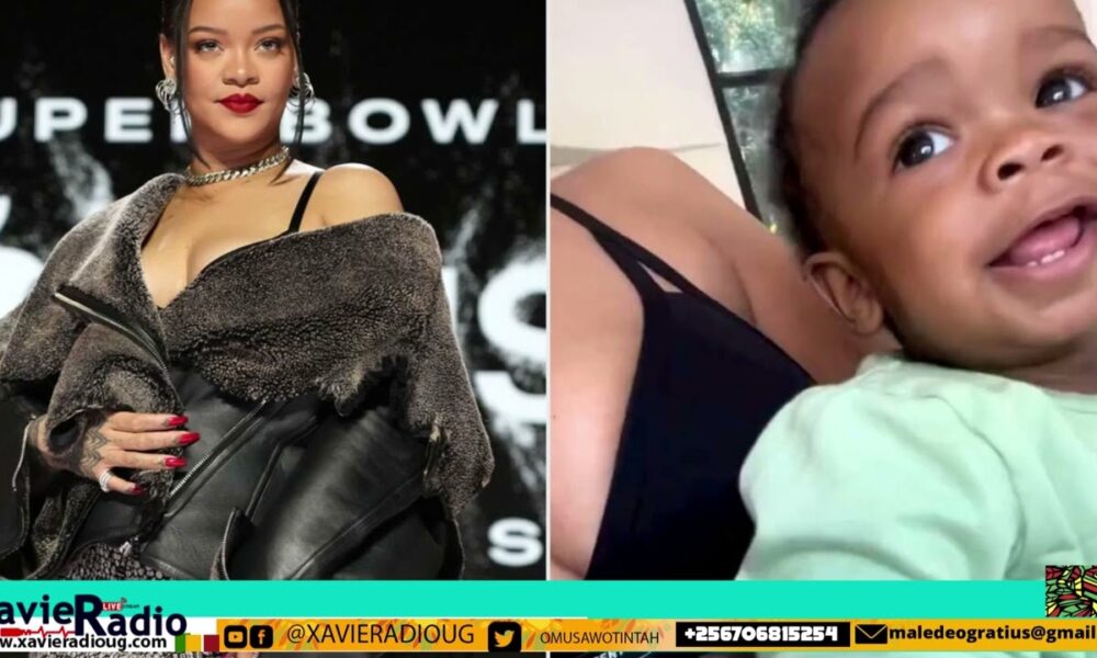 RIHANNA POSTS ADORABLE EASTER BUNNY PICS OF HER BABY BOY