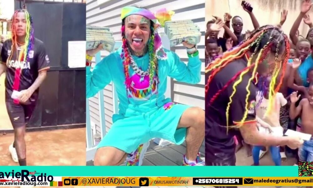 Rapper Tekashi 6ix9ine arrives in Uganda ahead of his much anticipated music video shoot