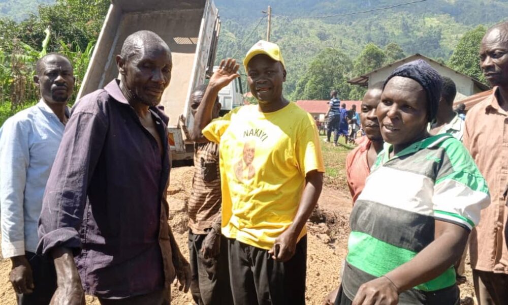 Budadiri East Mp NRM flagger bearer Eng. Nakiyi embarks on fixing all roads connecting hard to reach areas