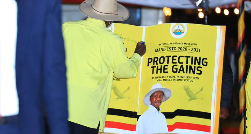 Museveni Launches NRM Manifesto, Commits to Safeguarding Gains And Driving Uganda Into High Middle-Income Status