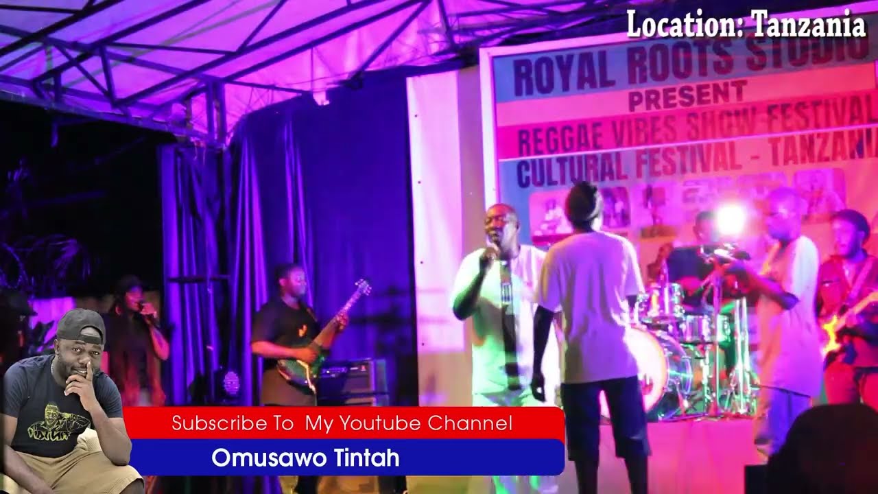 NAT STERLING PERFORMANCE ROYAL ROOTS REGGEA FESTIVAL TANZANIA