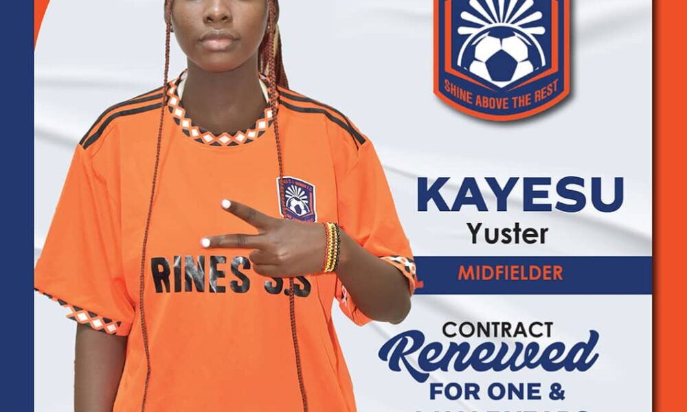 Women Football: Kayesu To make a Decade at Rines