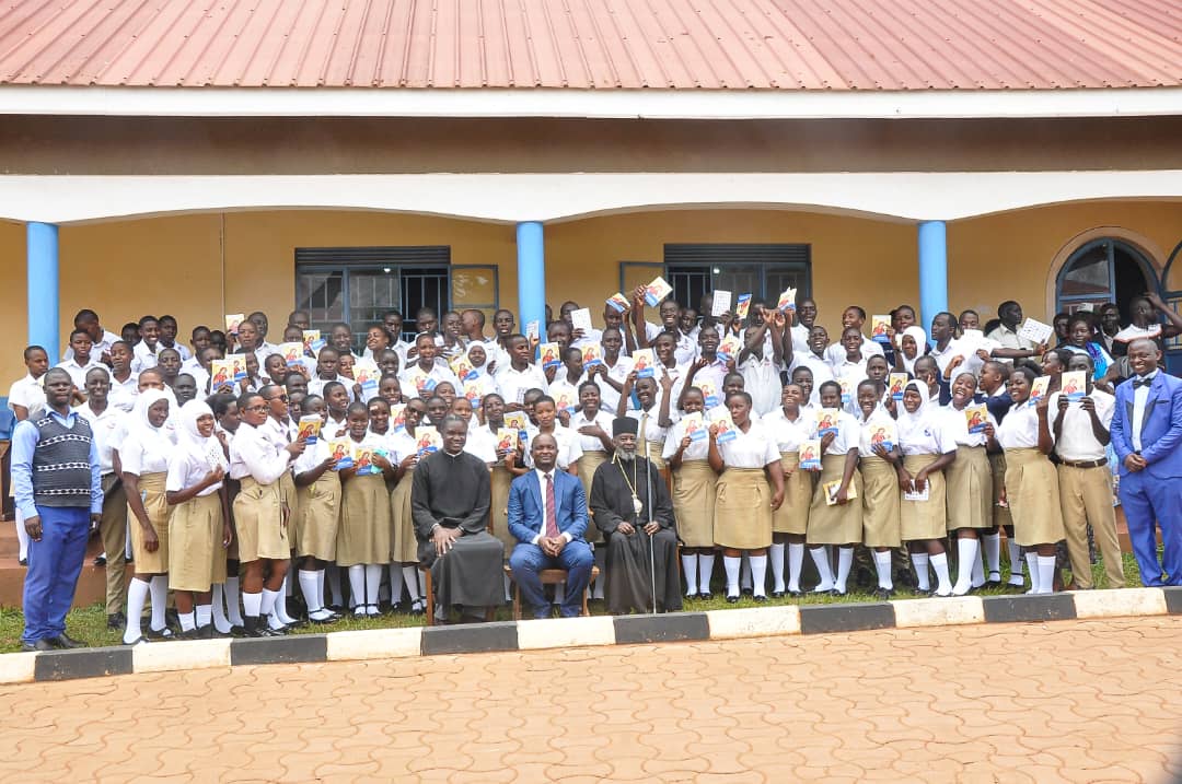 Bishop Byakatonda Blesses Hopeful Future SS Kayunga Candidates Ahead of Final Exams