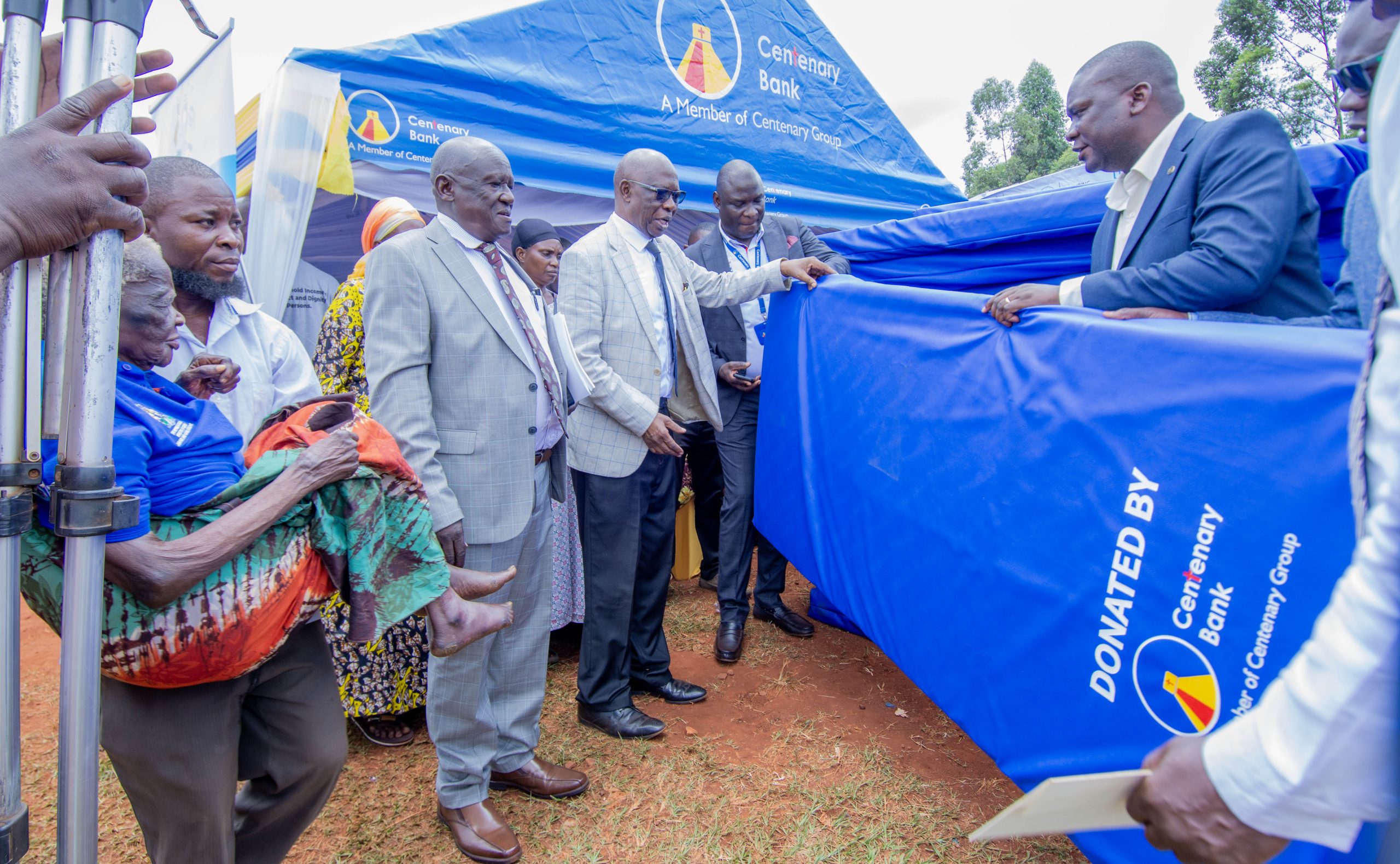 Centenary Bank Hands Over Homes to Vulnerable Elderly in Jinja
