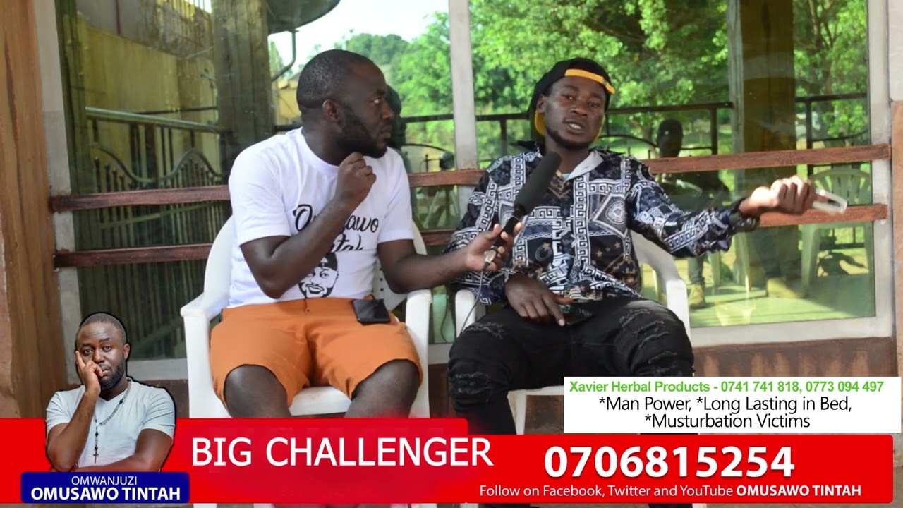 FORMER STREET KID Big Challenger Uganda   TALKS ABOUT HE.S HUSTLE