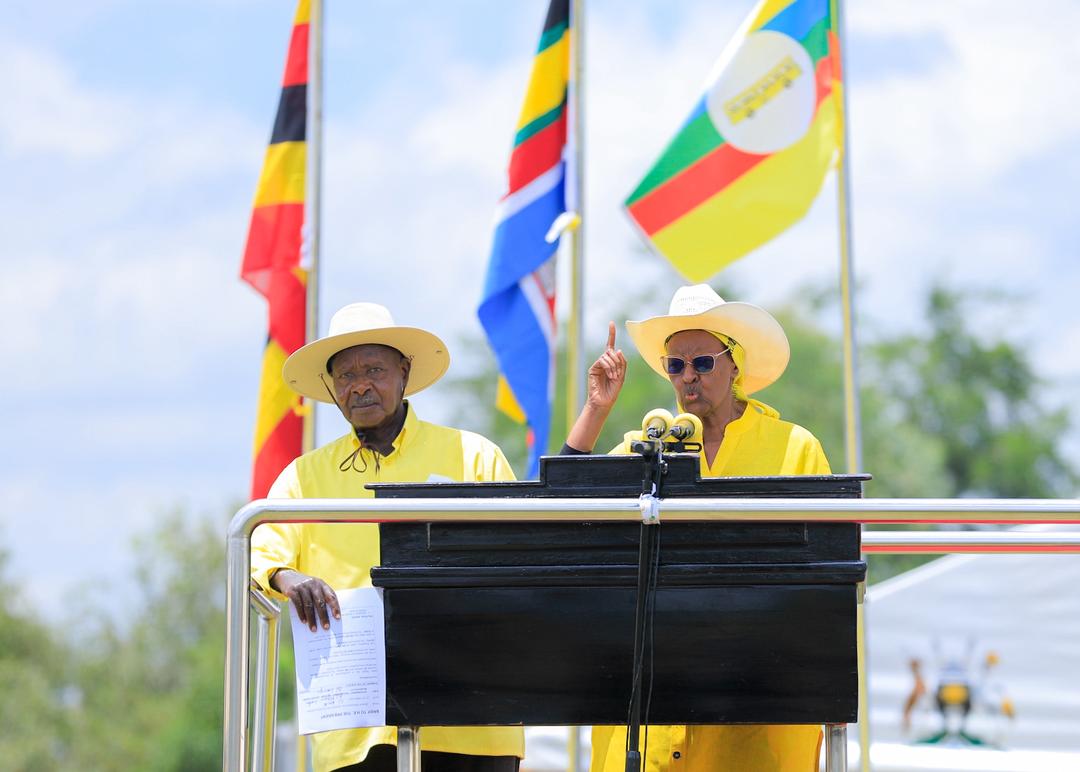First Lady Preaches Peace among Nebbi Residents
