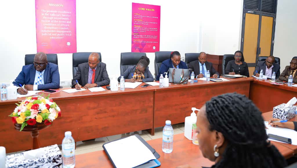 Judiciary Integrity Committee Meets With Judicial Service commission