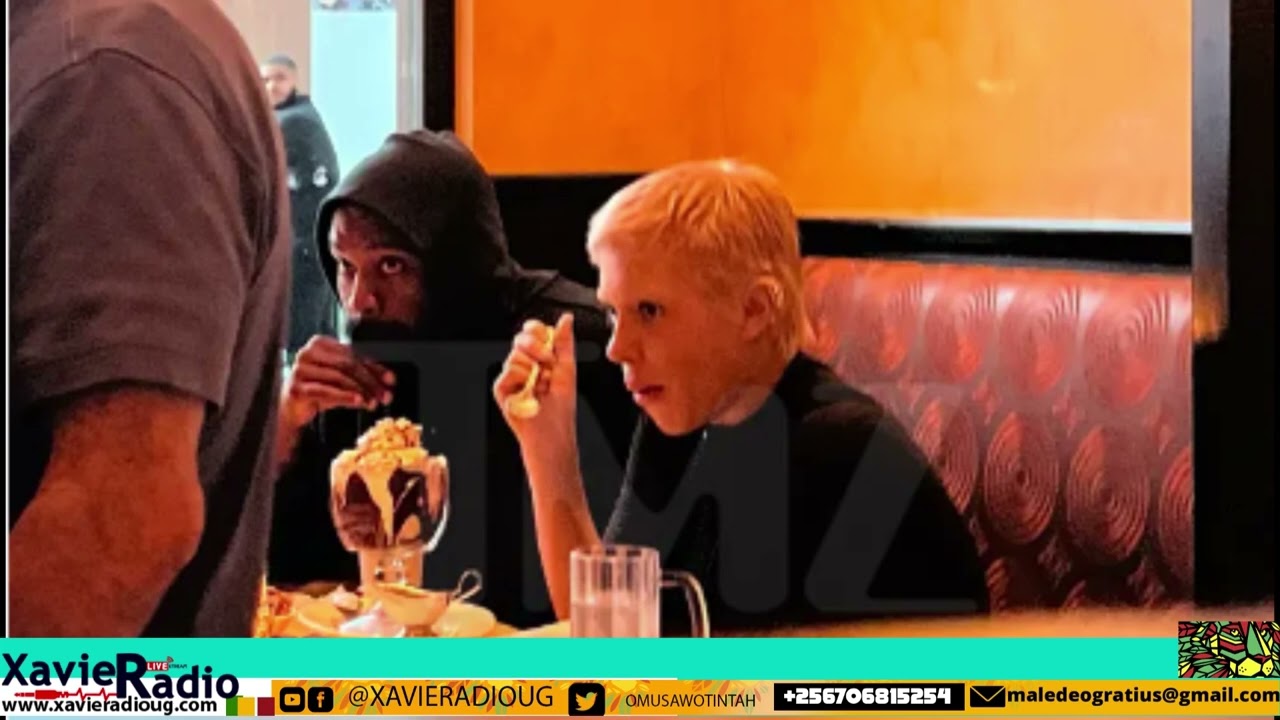 Kanye West Shares Ice Cream Sundae With Bianca Censori At Cheesecake Factory