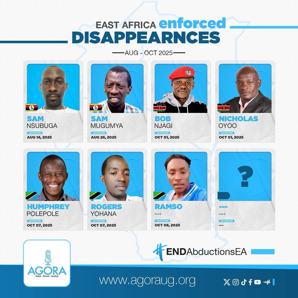 Many Rights Activists Disappear as East Africa Faces Wave of Abductions By Its Governments » The Hoima Post –