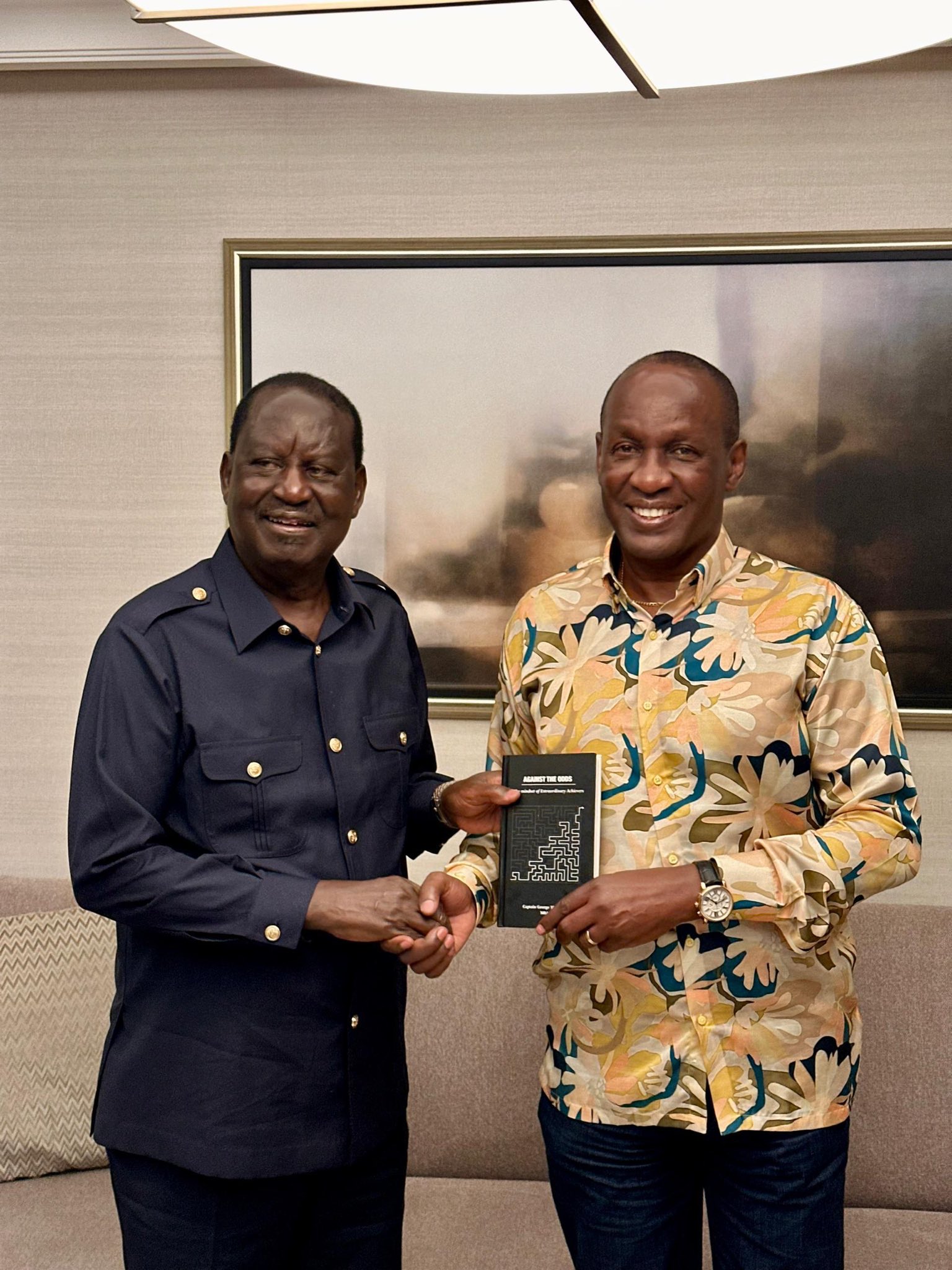 Mukula Mourns Rt. Hon. Raila Amolo Odinga