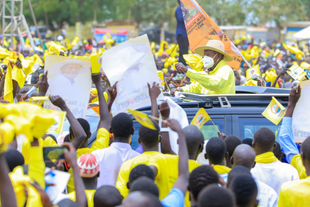 Museveni Pledges Electricity, Roads, and Social Services for Obongi in Next Term