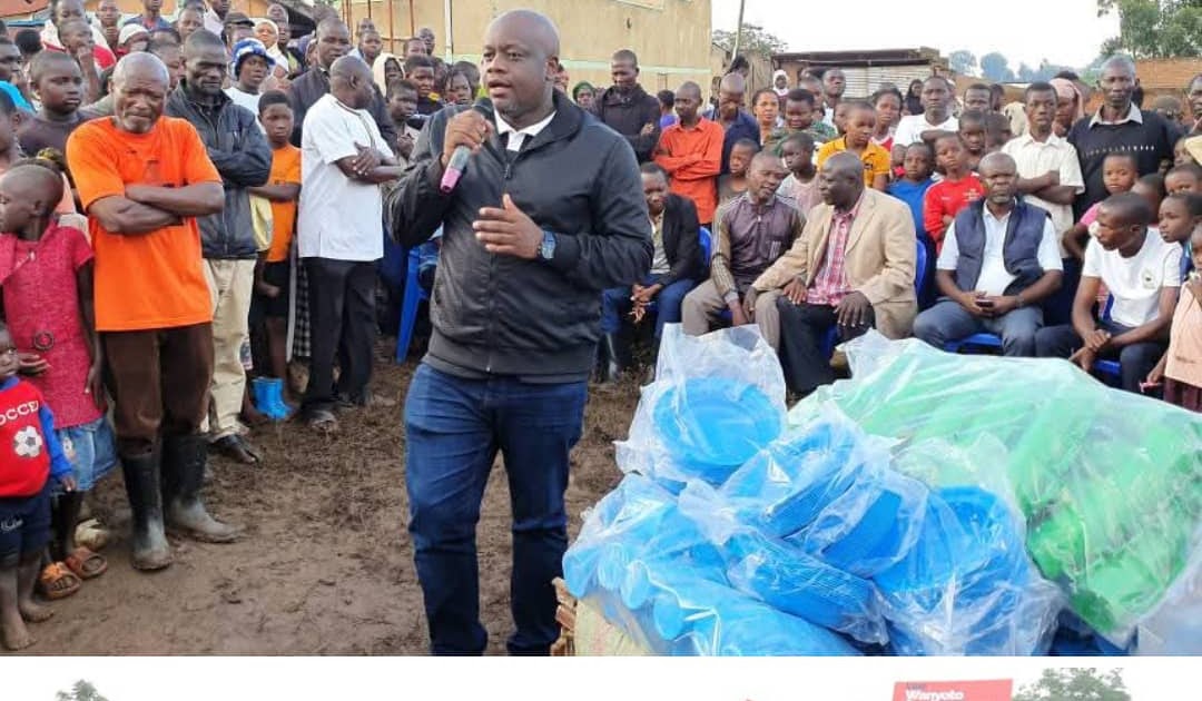 Northern City MP Aspirant, Paul Wanyoto Donates Tents & Chairs to Nabuyonga Ward Residents in Mbale
