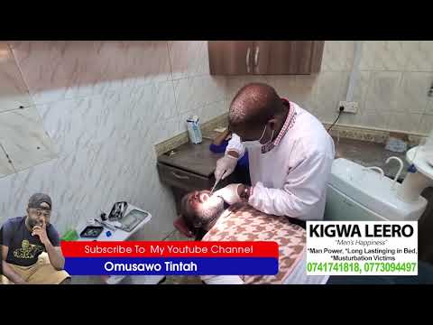 OMUSAWO TINTAH’S VISIT TEETH OPERATION – SALAAM DETAL CLINIC