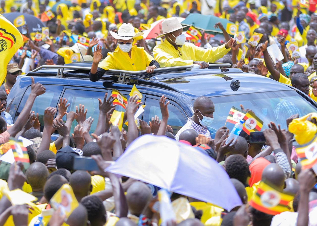 RACE 4 STATE HOUSE! Maama Janet begs youth to vote for peace as M7 combs Nebbi