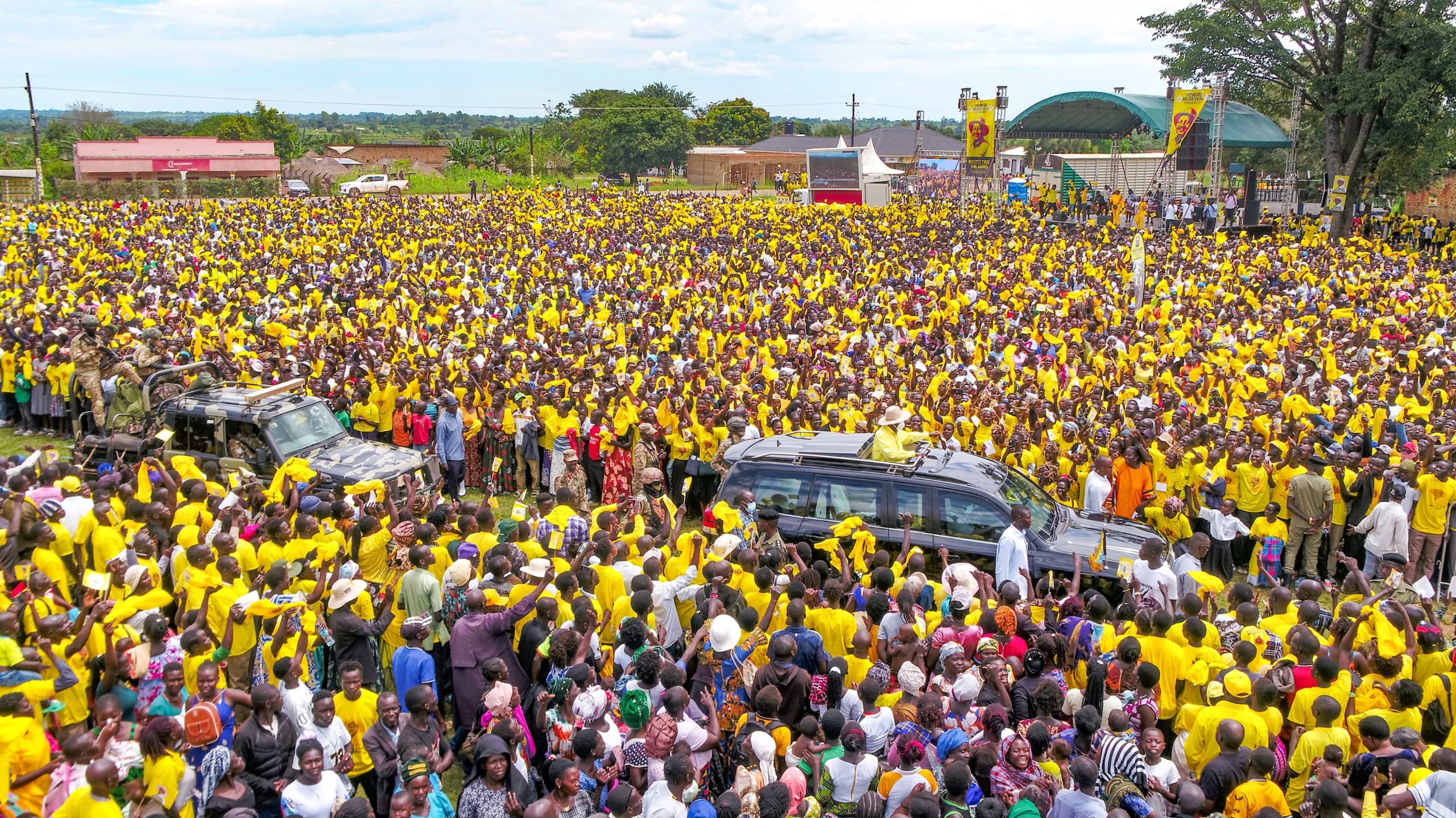 RACE FOR STATE HOUSE! M7 Vows to Resolve Acholi’s Key Issues “once and for all” as he Campaigns in Nwoya