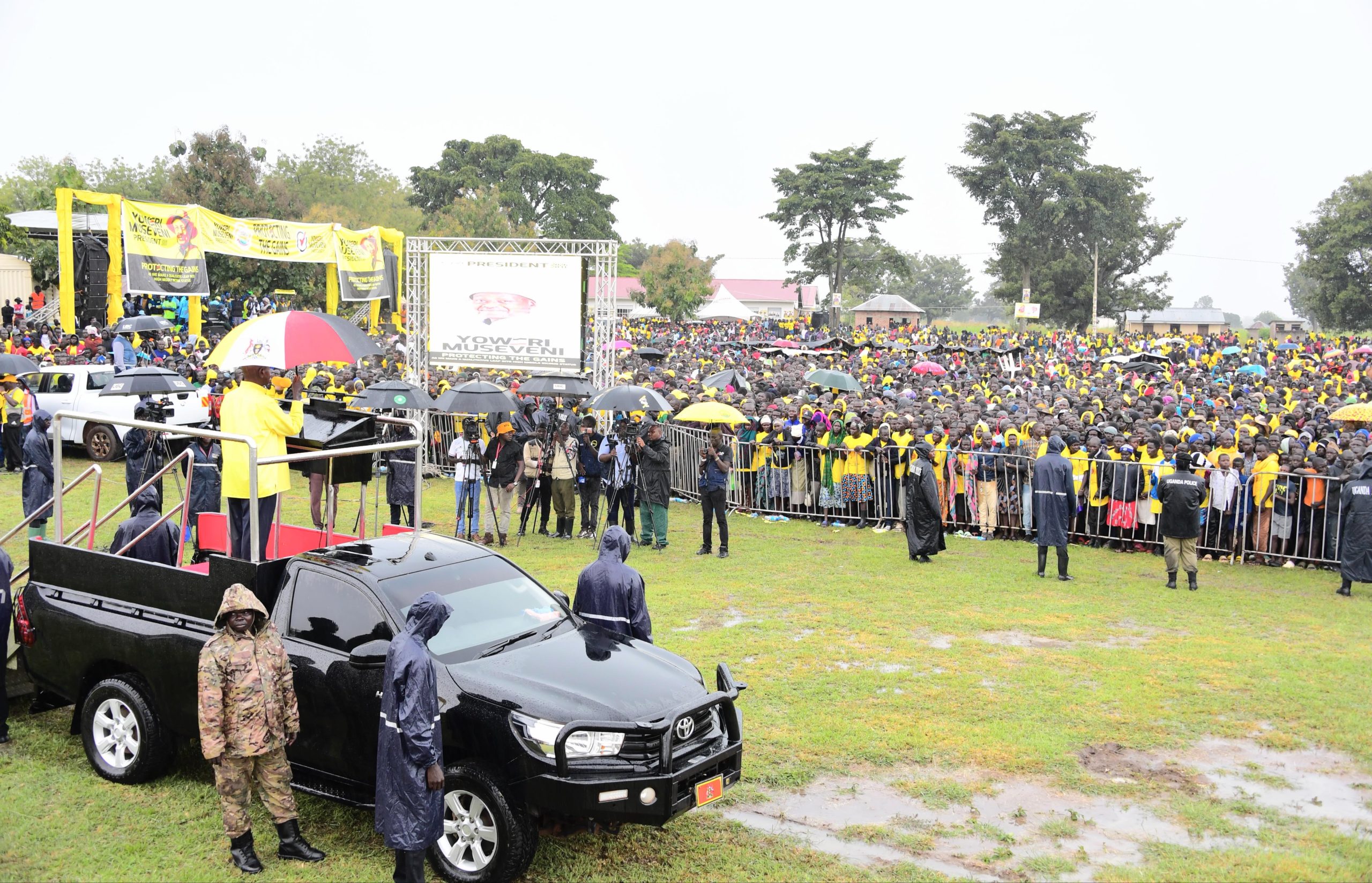 RACE FOR STATE HOUSE! M7 takes 2026 re-election bid gospel to Teso, emphasizes new cattle restocking plan in KAPELEBYONG