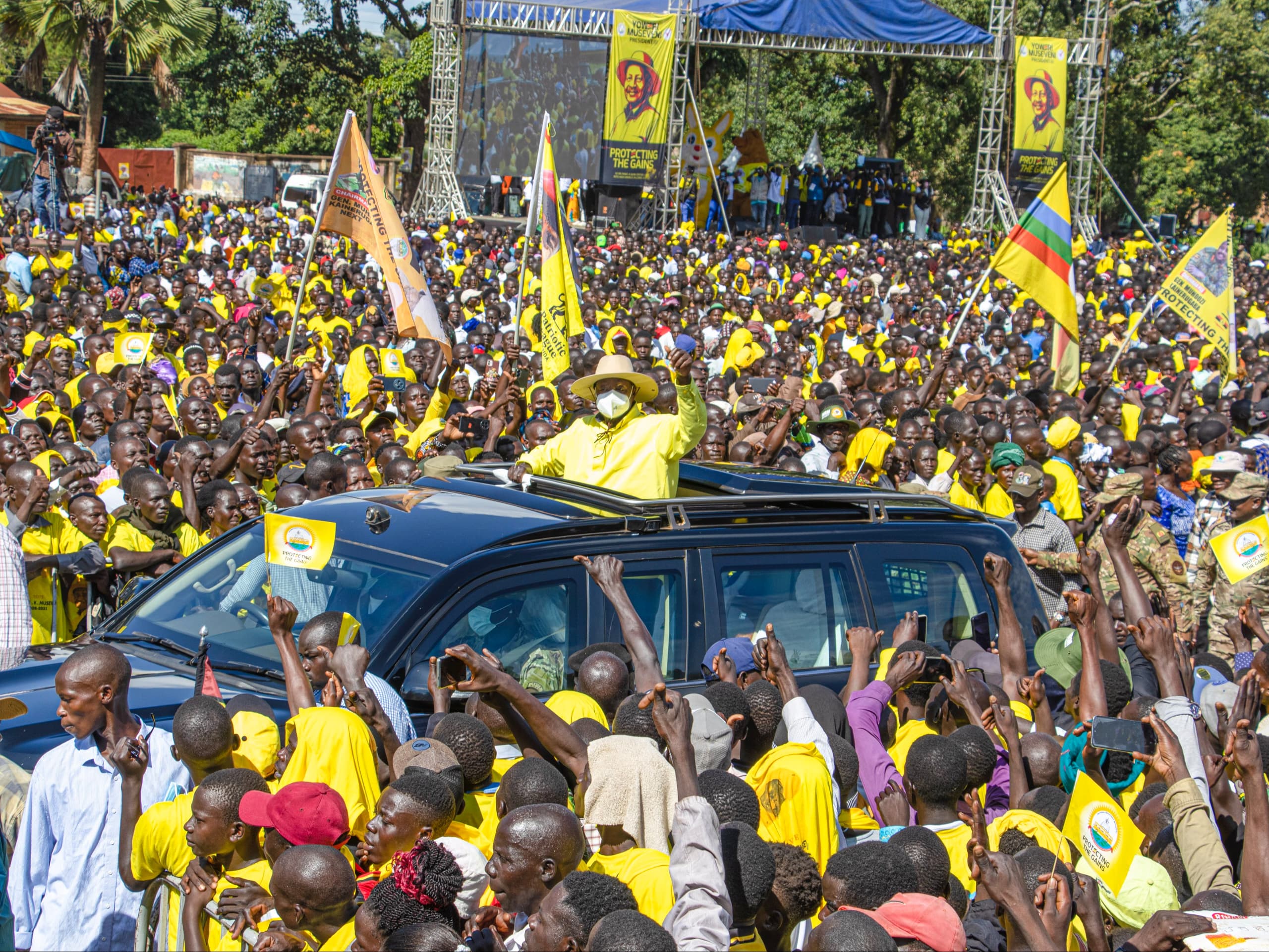RACE FOR STATE HOUSE! Oil money will be used to develop infrastructure, M7 tells Omoro