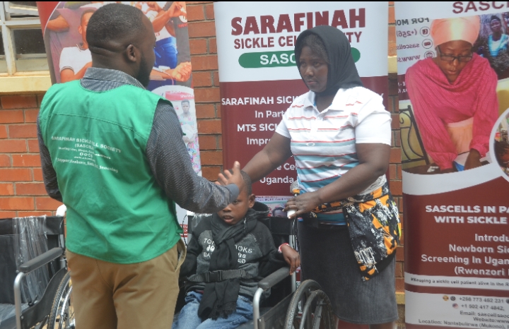 Wheelchairs and Testing Kits Boost Sickle Cell Care at Mukono General Hospital
