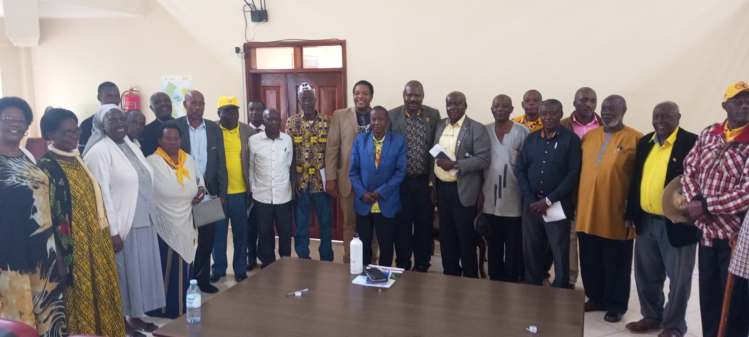 KIGEZI ELDERS HAND OVER REGIONAL DEVELOPMENT MEMORANDUM AHEAD OF PRESIDENTIAL RALLY