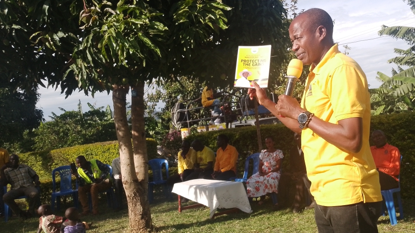 Kashari South MP Race Heats As Capt Bamuturaki Vows to Guard NRM Flag With His Life