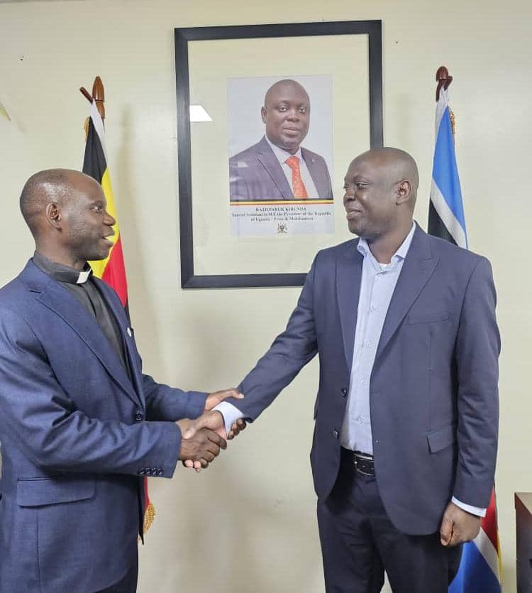 New Bishop of Busoga Diocese Sends Secret Message to M7 Through Haji Kirunda