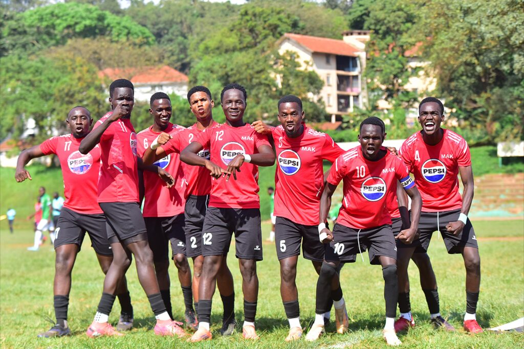Pepsi University Football League: Makerere Takes Group E Summit with Easy Win over King Ceasor