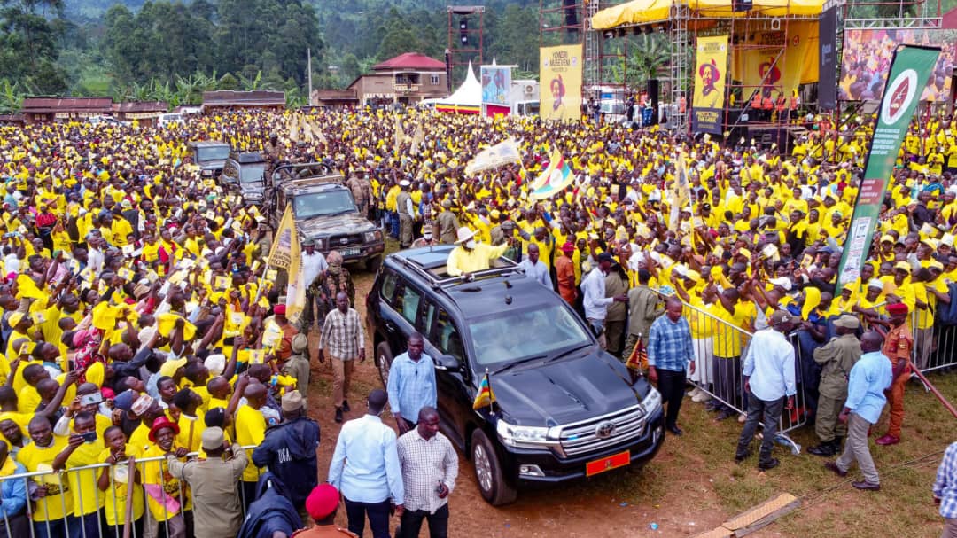 RACE FOR STATE HOUSE! M7 in Bududa: “Roads, power, bridges first — that’s how we create wealth!”