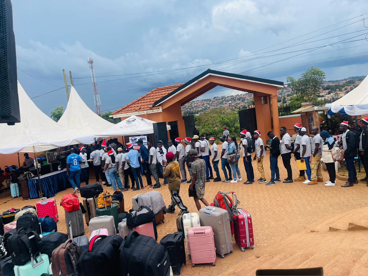 HAYS Recruitment Agency Sends Off Over 200 Ugandans for Jobs Abroad