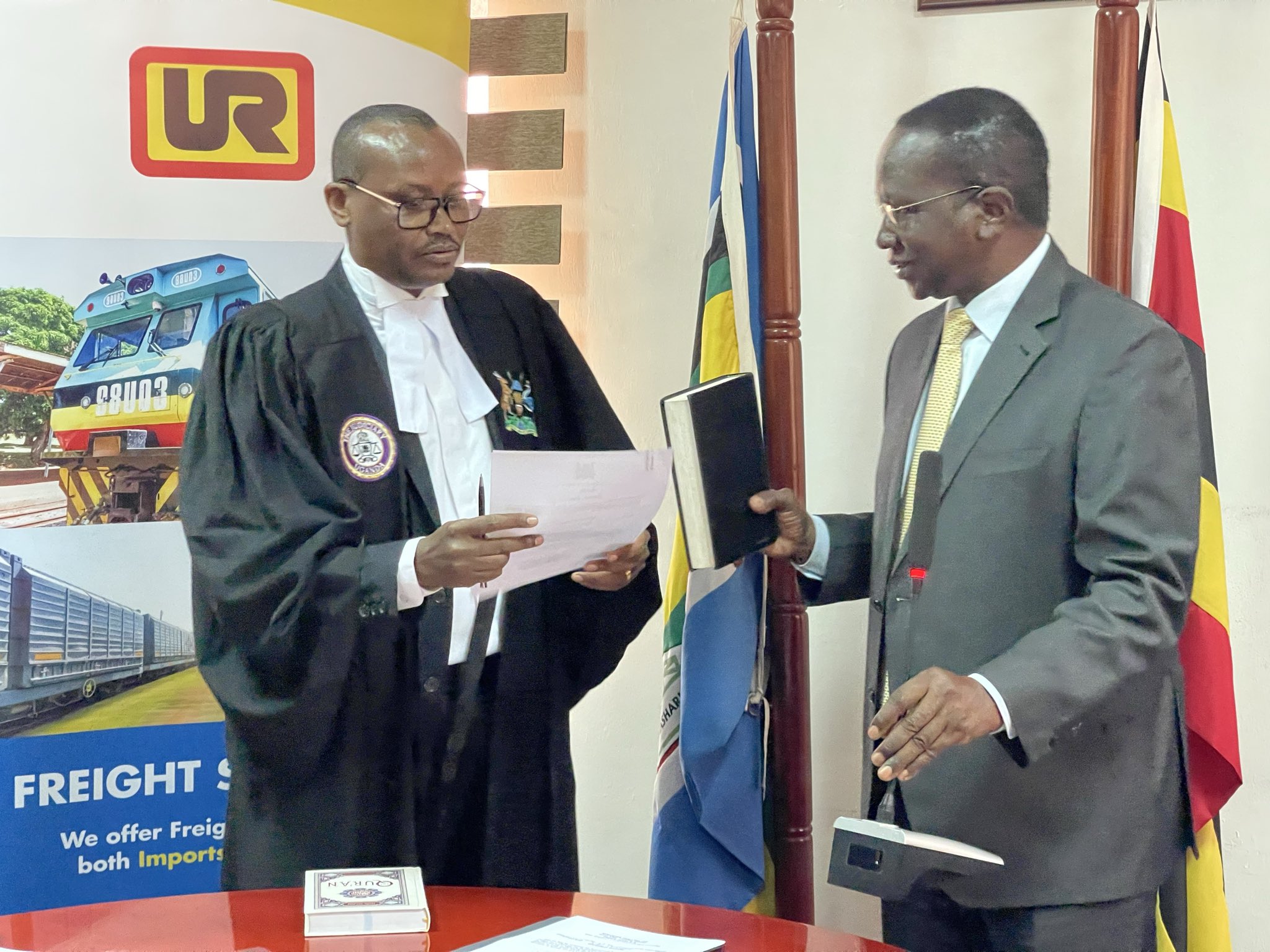 New Uganda Railways Corporation Board Sworn In
