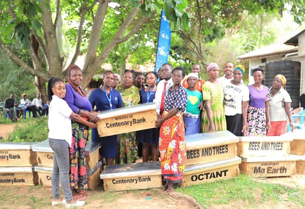 CORPORATE BUZZ! Centenary Bank, Bees & Trees Uganda Partner to Restore Mbale’s Degraded Land