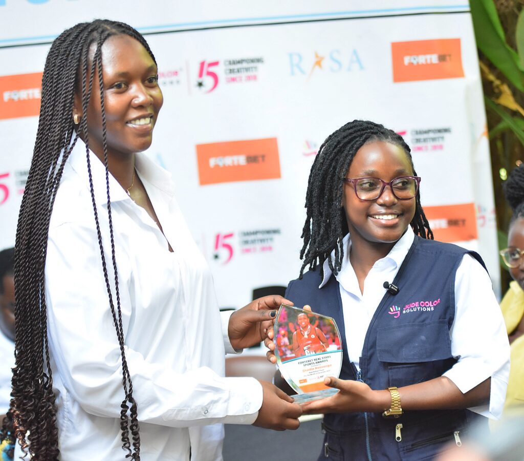 Miima Magic: Shadia Nassanga Clinches Fortebet Real Stars Netball Award for December