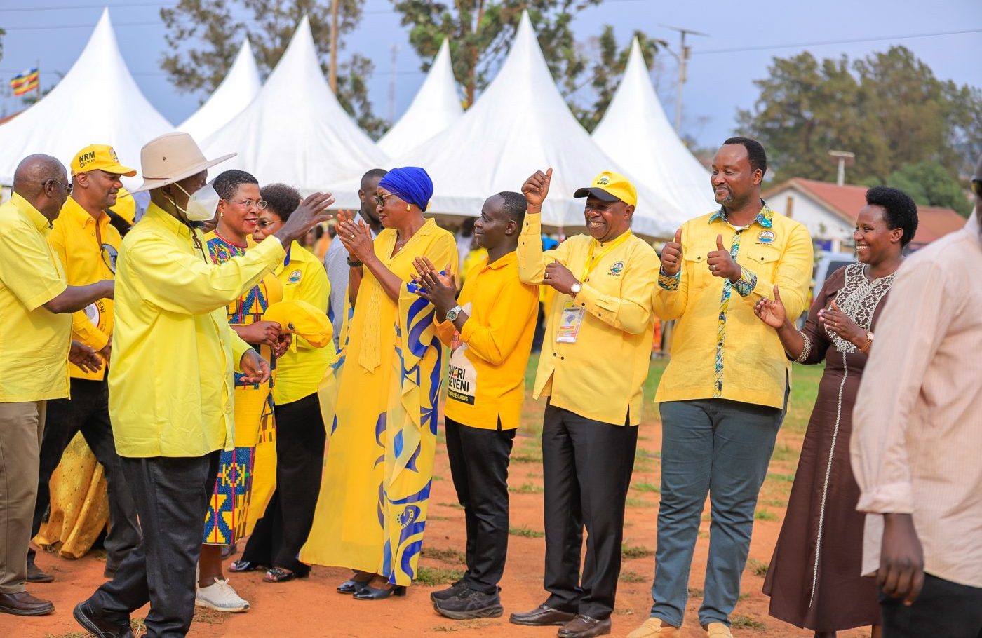 NRM has Delivered Development in Buganda, Museveni tells Rubaga Voters