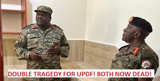 CURSED WEEK FOR UPDF? Another Gen Drops Dead En Route to Bury Fellow Gen Takirwa