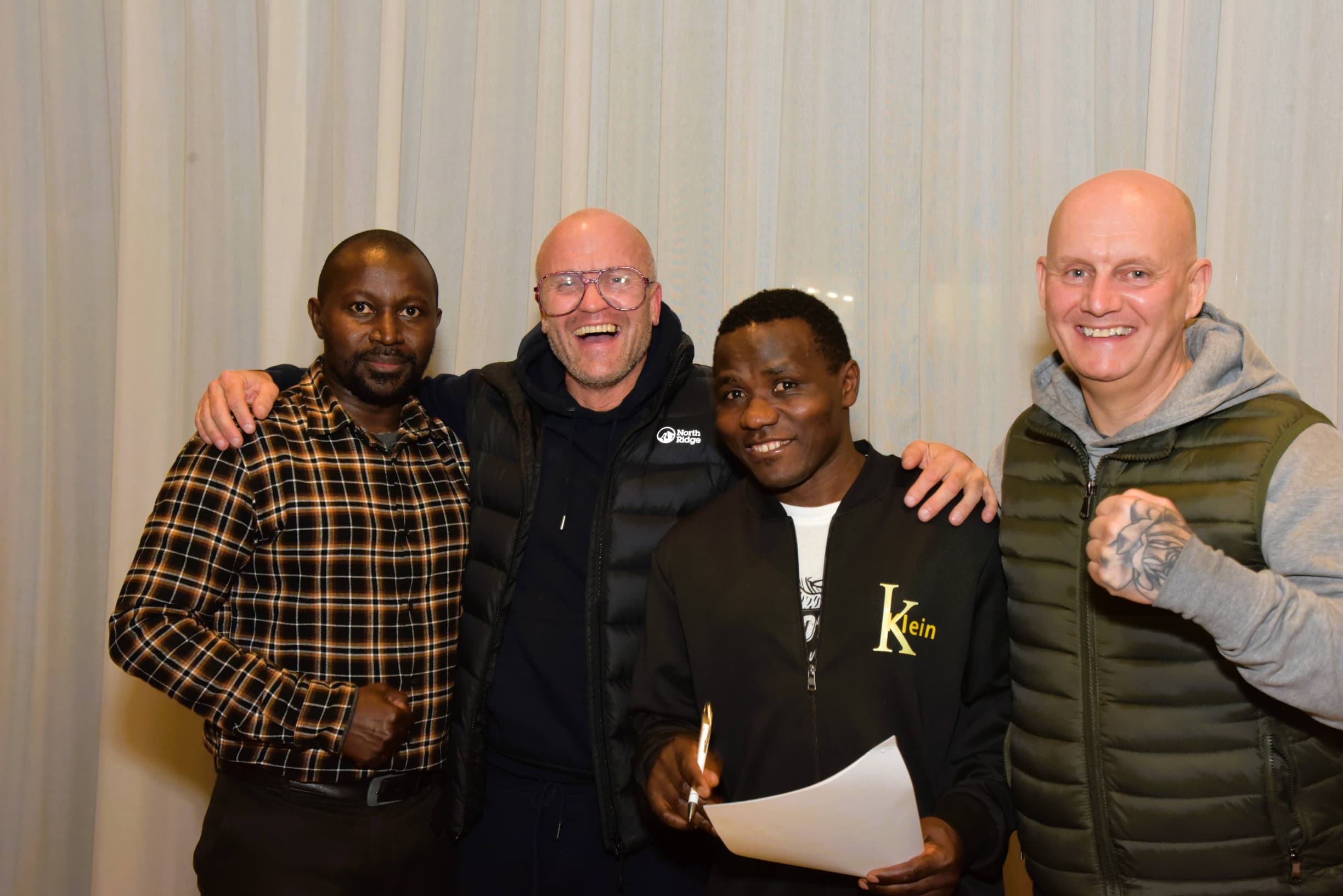 Boxer Abdul Ssebute Signed by Albion Boxing Academy Cambridge Management and Nara Promotions