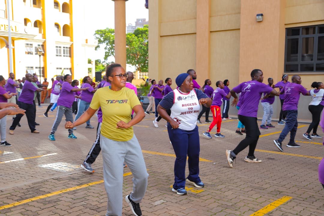 Judiciary Wellness Sessions Boost Staff Fitness, Communication, and Cohesion