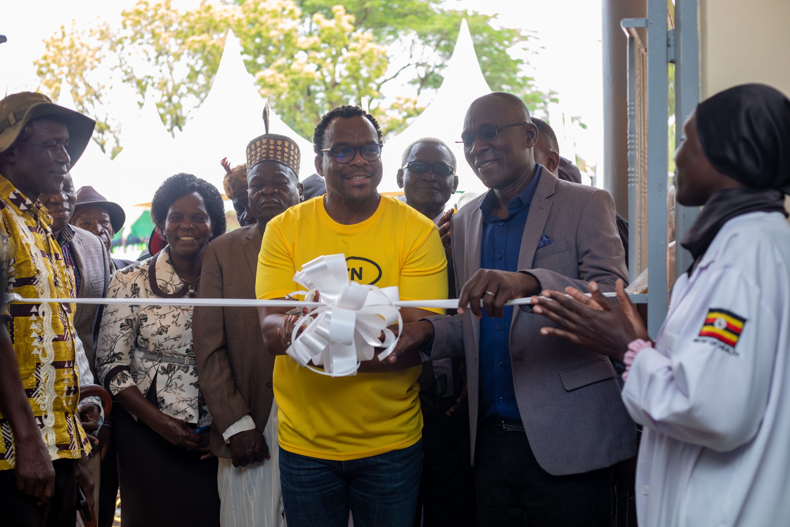 MTN Uganda and partners commission fully furnished women and children’s ward at Alwi Health Centre III
