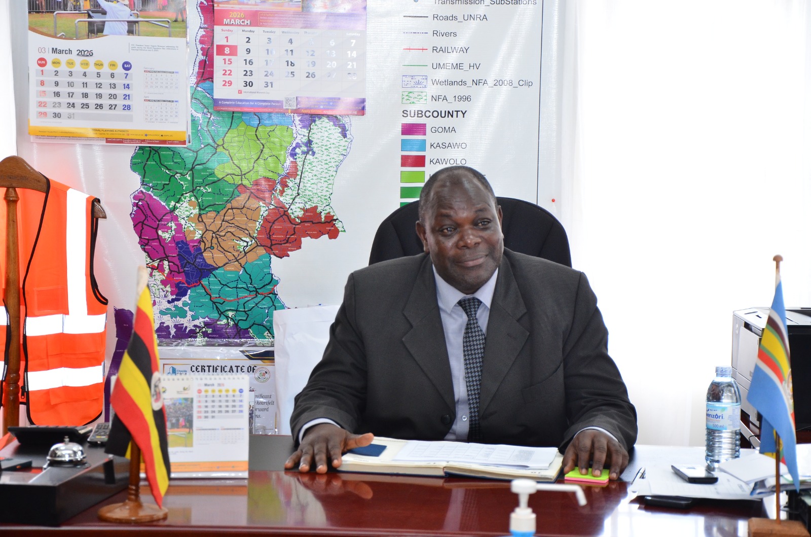 Mukono CAO Ddamba Henry Warns Contractors Over Poor Service Delivery