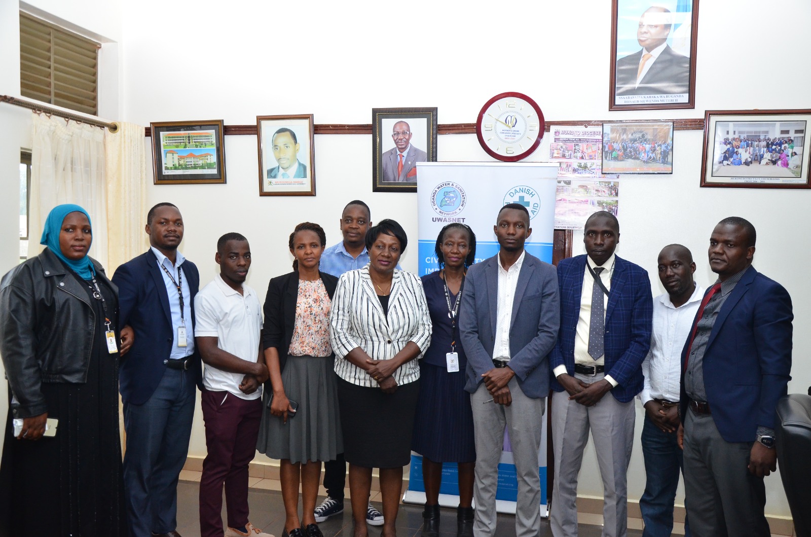 UWASNET Strengthen Partnership with Mukono District to Improve Water and Sanitation Services