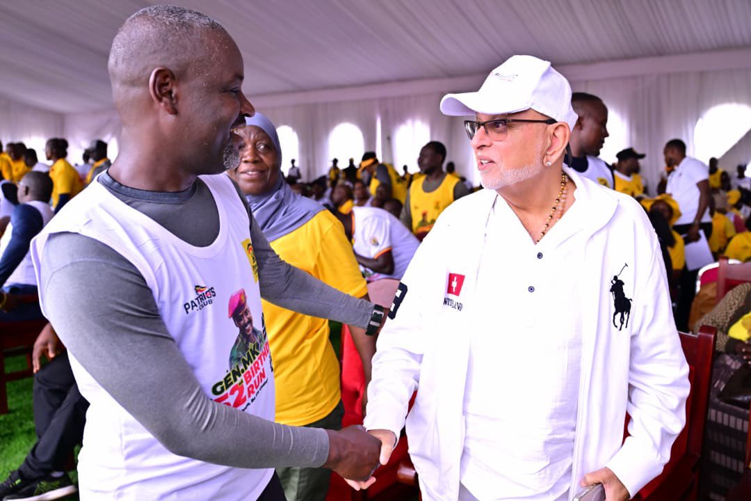 Gen Muhoozi Praises Tycoon Sudhir: ”You’re Africa’s Smartest & Richest Businessman”
