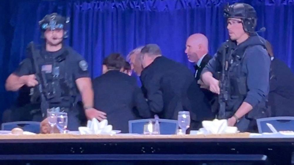 Panicky Moment: Gunfire Rocks White House, Secret Service Agent Shot As Trump Is Swiftly Evacuated