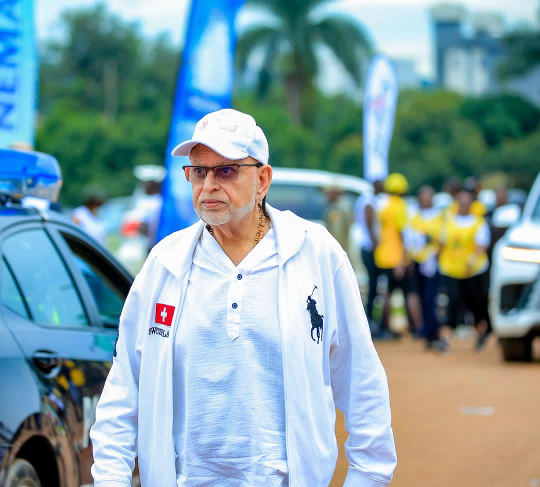 Sudhir contributes UGX 100m into CDF Gen. Muhoozi Run for Hope as Kampala big names storm Kololo