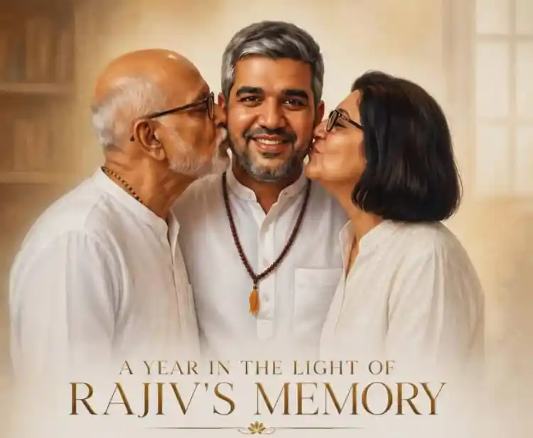 After one year, Sudhir and Jyotsna Ruparelia write a moving, memorial note for Son Rajiv