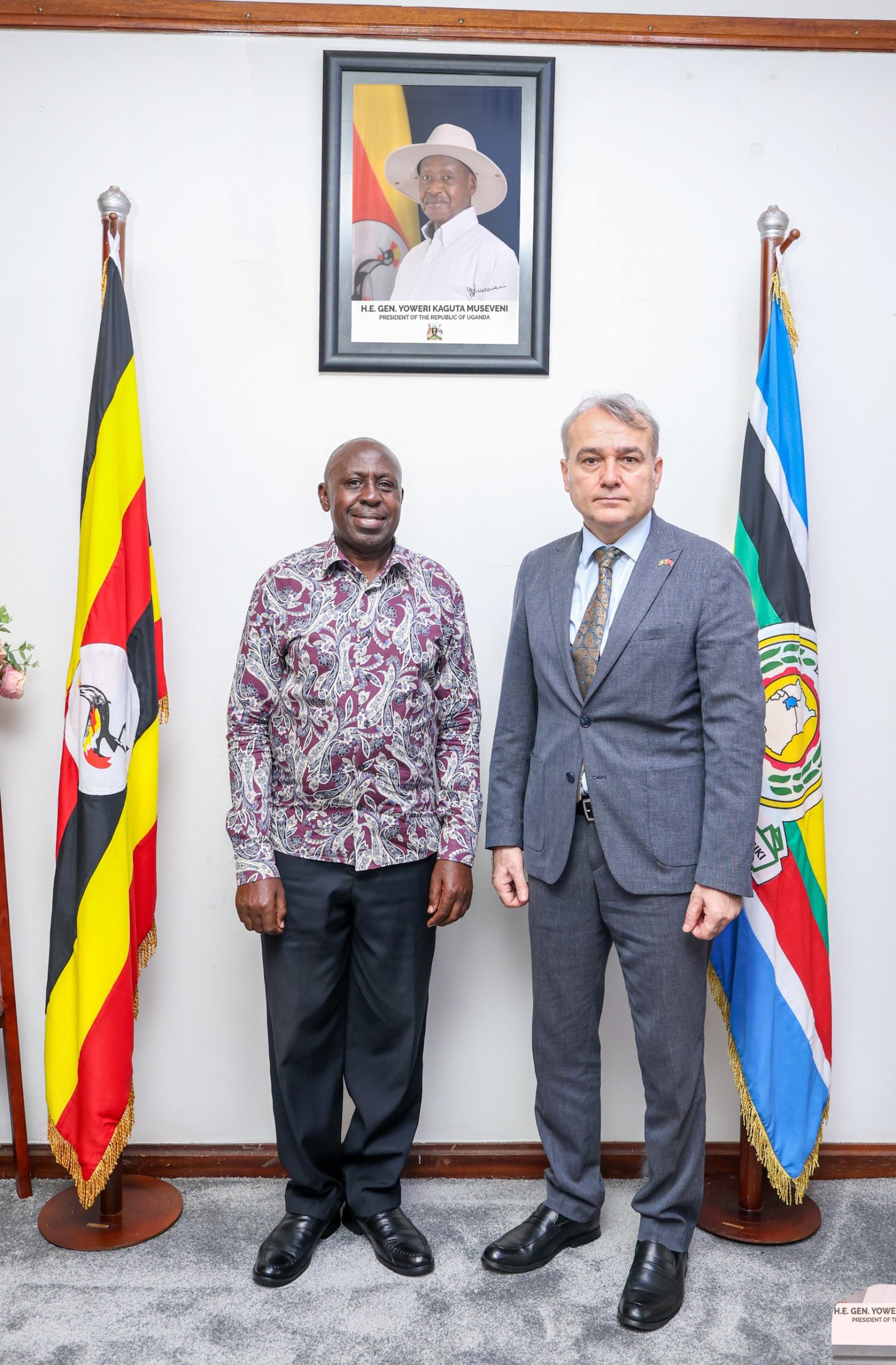 Brig Isoke Strengthens Working Relationship with Turkey Embassy in Uganda