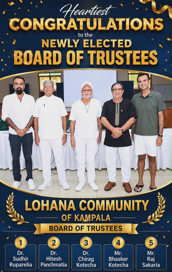 Dr. Sudhir Ruparelia To Lead Newly Elected Lohana Community Board Of Trustees