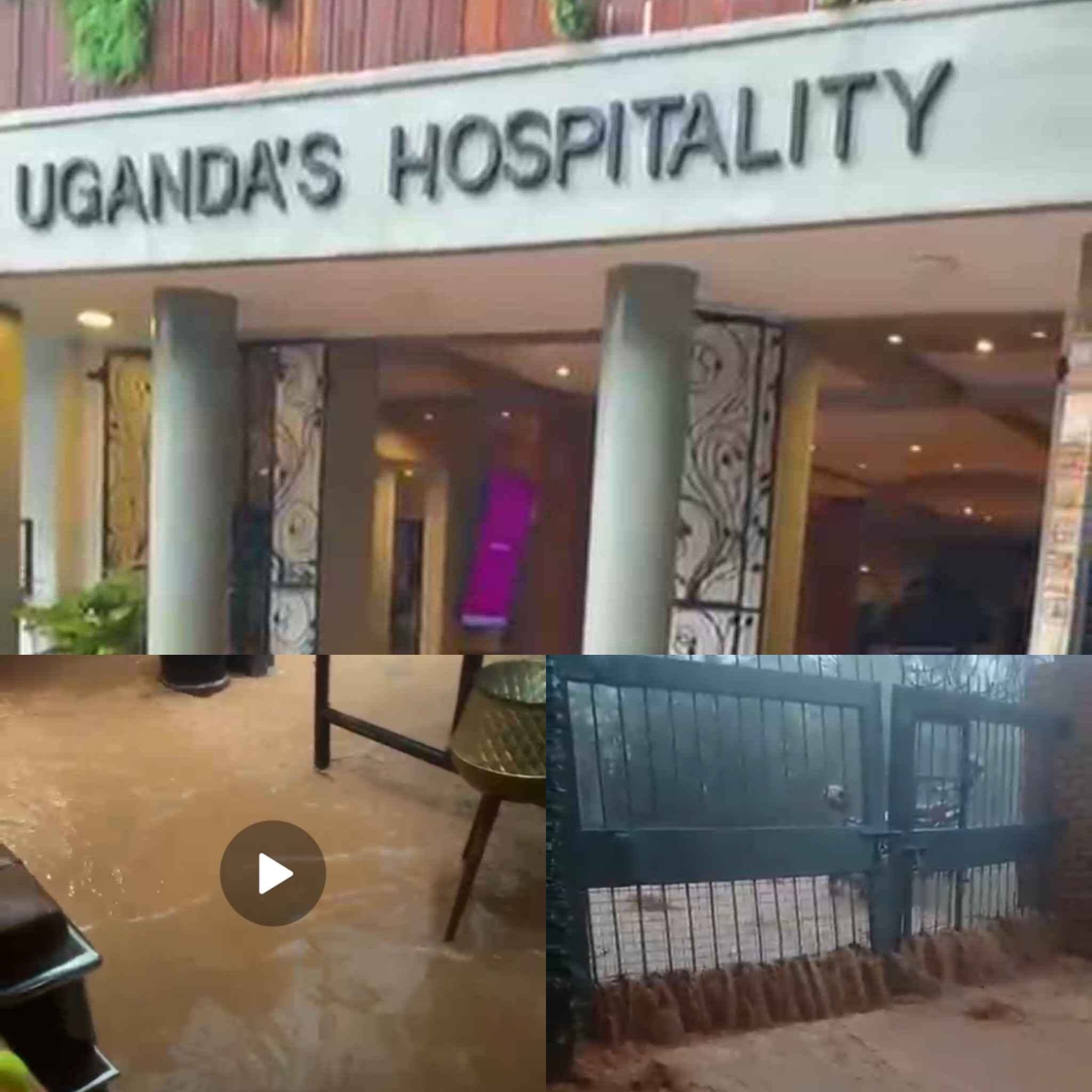 Fairway Hotel Bears Brunt Of KCCA Negligence On Macknon Road Blocked Drainage System As Floods Invade Guests!