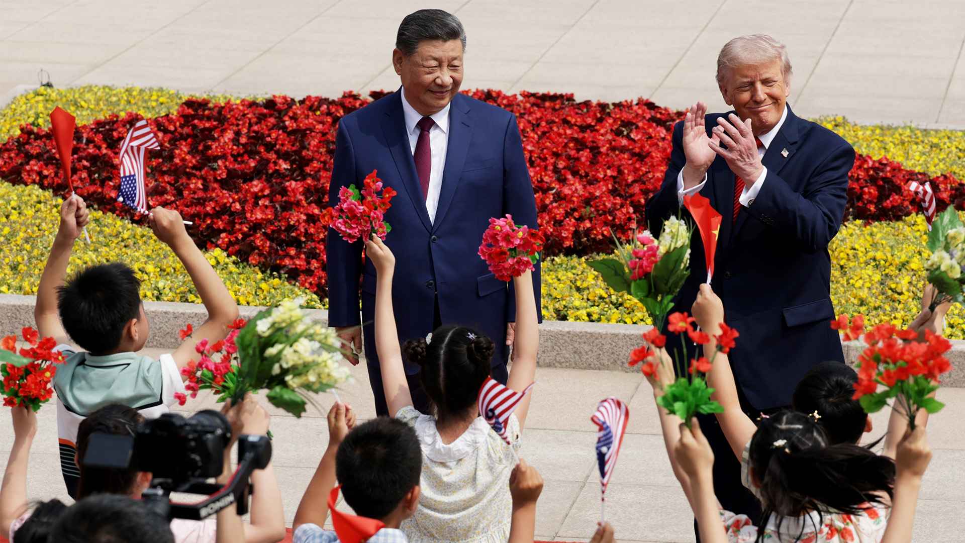Flattery & Fanfare As Trump Receives Grand Welcome In China Amid Thorny Unresolved Issues